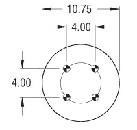 889580 Air Bag, Replaces Hendrickson Turner S20127 & Firestone W01-358 ...