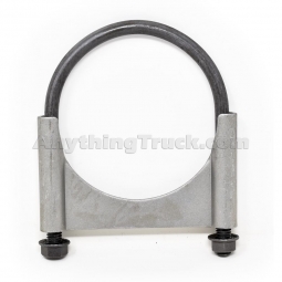 PTP T300 3" Tuff Grip Guillotine U-Bolt Exhaust Clamp W/Flange Nuts