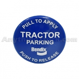 Bendix 291041 PP-8 Button, Blue, Tractor Parking, Pull to Apply, Push to Release