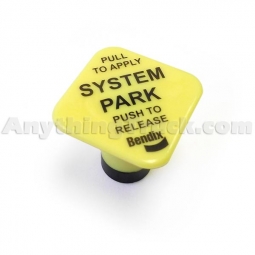 Bendix 291142 Button For Push/Pull Valves, Pin-Type, 3/8" Shaft, 1-1/4" Square, System Park