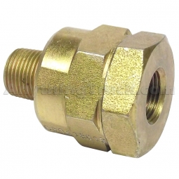 PTP 800373 Single Check Valve, 3/8" NPT Ports, Female Inlet, Male Outlet