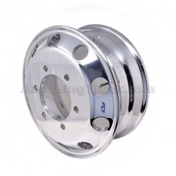 PTP AL664803PTP 17.5"x 6" Aluminum Wheel, 6 hole, Hub-Piloted, 8.75" Bolt Circle