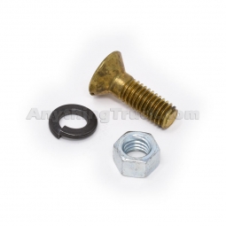 BWP M-534-C Brake Bolt Assembly 3/8" Brass With Nuts And Washer