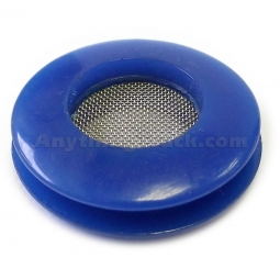Blue Polyurethane Air Brake Gladhand Seal with Protective Screen