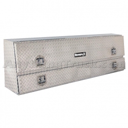 Buyers Products 1705640 Diamond Plate Aluminum Topsider Contractor Toolbox, 72"