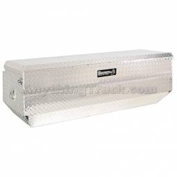 Buyers Products 1712010 Diamond Tread Aluminum All-Purpose Chest with Angled Base,47x19X20