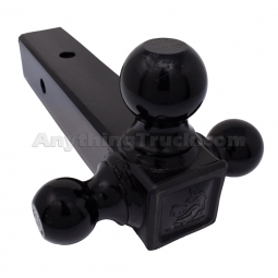 Buyers Products 1802250 Tri-Ball Hitch with Black Towing Balls - 2-1/2" Receiver