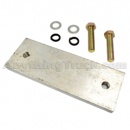 Buyers Products 3009253 Aluminum Vibrator Mounting Plate for Aluminum Dump Bodies