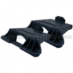 Buyers Products 3024646 Plastic Mounting Brackets for Warning Lights, 2.25" High