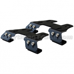 Buyers Products 3024647 Steel Light Bar Mounting Brackets, 2"-3" High