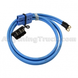 Buyers Products 5601021 6Ft Battery Side Booster Cable with Blue Quick Connect