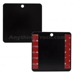 Buyers Products 8895400 Self-Adhesive Magnetic Mounting Plate for Warning Lights, 3-1/2" x 3-1/2"