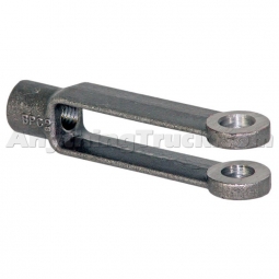 Buyers Products B27088ANC Straight Yoke End, 3/4"-10 Thread, 6-1/16" End to Pin (Special Order)