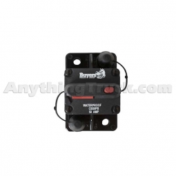 Buyers Products CB100PB 100 Amp Circuit Breaker With Manual Push-to-Trip Reset