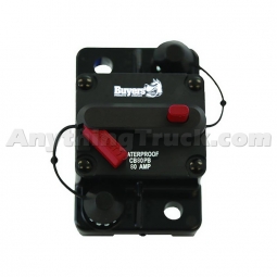 Buyers Products CB80PB 80 Amp Circuit Breaker With Manual Push-to-Trip Reset