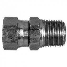 Buyers Products H9205X16X16 Female Pipe Swivel to Male Pipe Fitting, 1" NPSM Female x 1" NPT Male