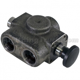 Buyers Products HSV100 Two Position Press Shift Selector Valve, 1" NPTF, 30 GPM