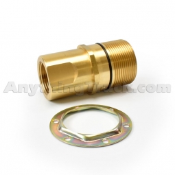 Buyers Products QDWC201 Male End 1-1/4" NPT Wing Type Quick Detach Hydraulic Coupler