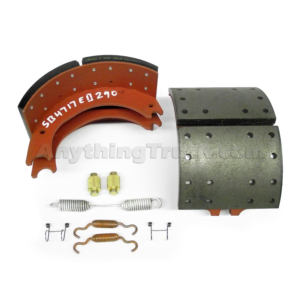 Air Brake Shoe Kit for Eaton 15" x 85/8" Brakes, Includes Two Shoes