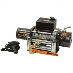 Buyers Products 5579500 WINCH,9,500LB,12VDC,4.9 HP W/3/8inX100ft (Special Order)