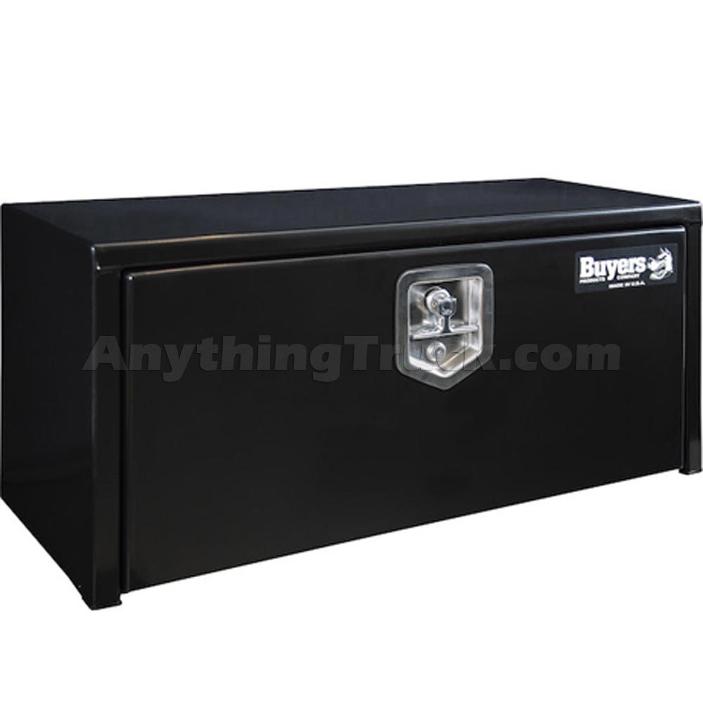 Buyers Products 1703353 14x12x30 Inch Black Steel Underbody Truck Box ...