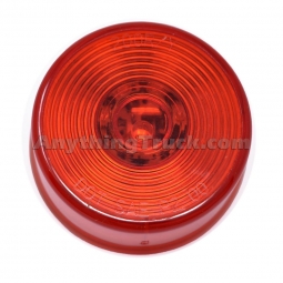 Pro LED 200RCMV 10-30 Volt Red 2" Round LED Marker Light with Circle Lens