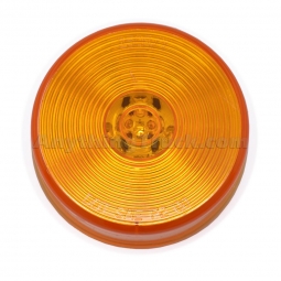 Pro LED 250YCMV 10-30 Volt Amber 2.5" Round LED Marker Light with Circle Lens