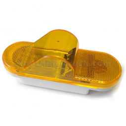 Pro LED 3544Y 6" Amber LED Mid-Turn Signal Light, SAE J2039 Compliant, Legal in All 50 States