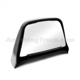 Velvac 715372 Top Hat Add-On Mirror for Class A Mirror Heads, Flat Black