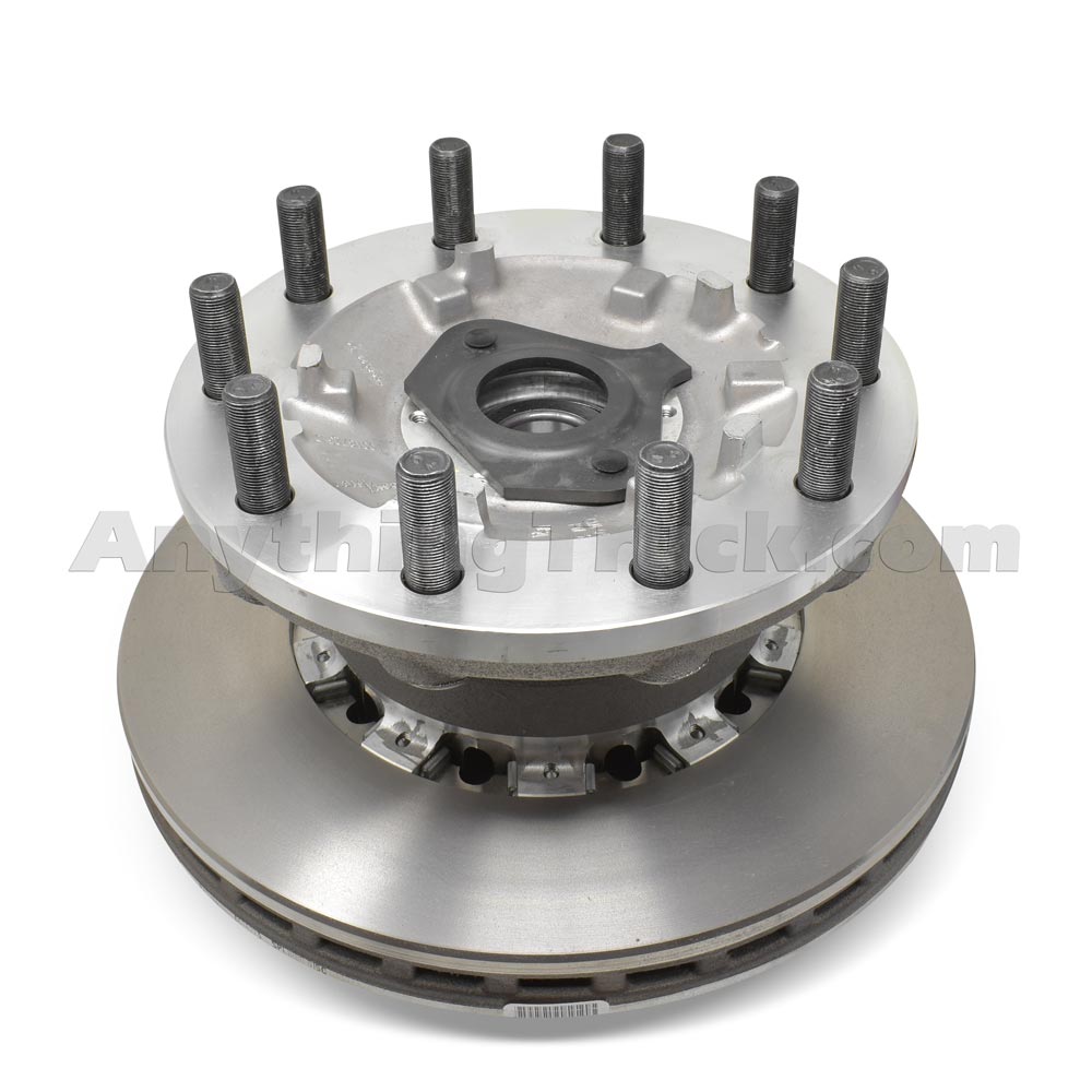 ConMet 10083208 Preset Aluminum Hub/Rotor Assembly, FF Front, Short