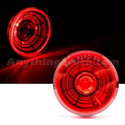 Pro LED 200RTUN 2" Round Tunnel Vision Marker Light, Red Lens, Red LEDs
