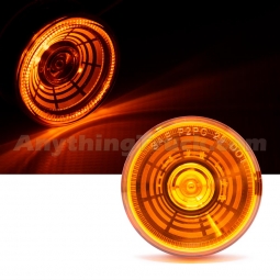 Pro LED 200YTUN 2" Round Tunnel Vision Marker Light, Amber Lens, Amber LEDs
