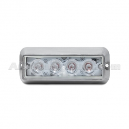 Pro LED 405SA2 Amber LED Strobe Light with Aluminum Base (Secondary), 10-30 Volts DC