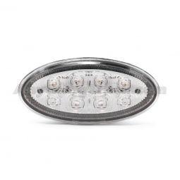 Pro LED 6965AC Peterbilt Amber Side Marker Light, LH-RH, OE Type 3 Pin Plug