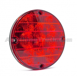 7-Inch Round Red LED School Bus Warning Strobe Light