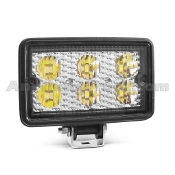 Pro LED 966CR Rectangular LED Work Light, 9-32 Volts DC, 900 Lumens