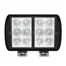 Pro LED 9696C Rectangular LED Work Light, Dual Mount, 10-30 Volts DC, 3,600 Lumens