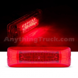 Pro LED HD192R Red Long Rectangular LED Marker Light, Heavy Duty Version