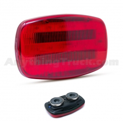 Red LED 2 Function Safety Light with Magnet Mount