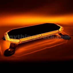 Pro LED SLPWM1018 Magnet Mount 18" Low Profile Amber LED Warning Light Bar With 19 Flash Patterns