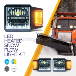 Pro LED SPK001 5 Function LED Heated Snow Plow Headlights