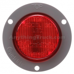 Truck-Lite 30051R 2" Red LED Marker Light, Flush Mount
