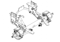 SAF Holland S17CR0006-5000 SUSPENSION ASSY wAXLE-CBX23 w317 (Special Order)