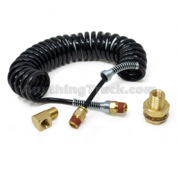 KP155K Aftermarket Coiled Air Line Kit for Sliding Fifth Wheels, Replaces Holland RK-2500-10