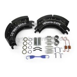 12-1/4" x 5" Quick Change Brake Shoe Kit, Includes Two Shoes and Hardware