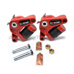 Dexter K71-654-06 Red E-Z Flex Equalizers & Bolts Kit, Tandem Axle,  33" Spacing, 6K Max Cap