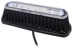 Pro LED 305C Surface-Mount White LED Warning Light, 10-30 Volts DC