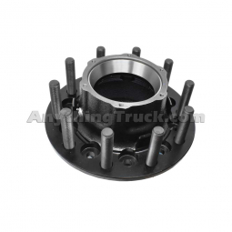 Hendrickson S-33387-2 Hub Assembly for Air Disc Brakes, 10-Hole, 11.25" B.C, Steel/Aluminum Wheels