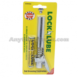 Lock N Lube GC81042 Extra Long Locking Coupler for Standard Grease Fitting
