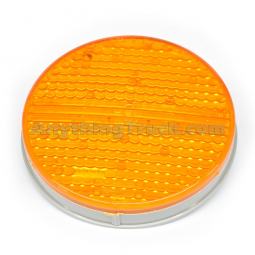 Grote 77353 4" Round LED Strobe, Yellow